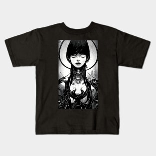 Supernatural Cyber Goth and the Occult Miracles that Follow Kids T-Shirt